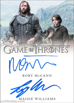 Rory McCann/Maisie Williams Other Autographs