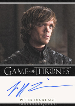 Peter Dinklage as Tyrion Archive Box Exclusive Card