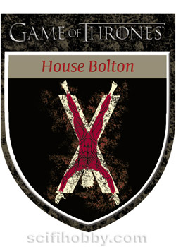 House Bolton Die-Cut Shield Card Case Toppers