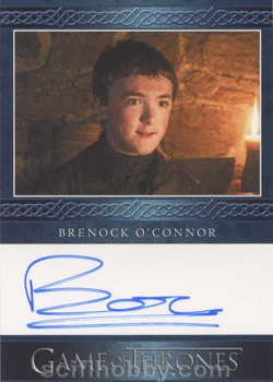 Brenock O'Connor as Olly Autograph card