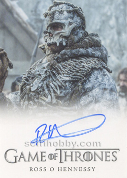 Ross O'Hennessy as Lord of Bones Autograph card