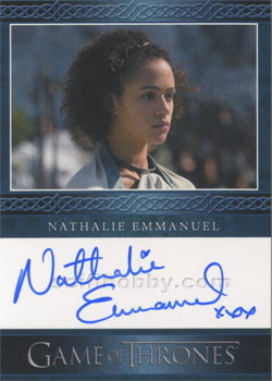 Nathalie Emmanuel as Missandei Autograph card