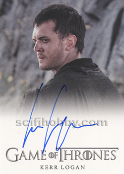Kerr Logan as Mathos Seaworth Autograph card