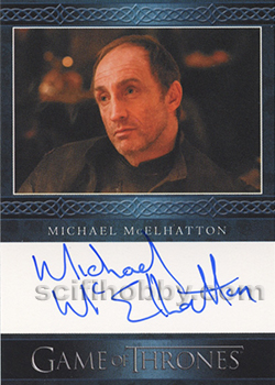 Michael McElhatton as Roose Bolton Autograph card