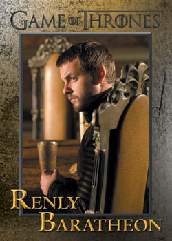 Renly Baratheon Base card