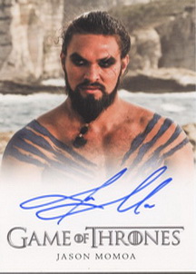 Jason Momoa as Khal Drogo Autograph card