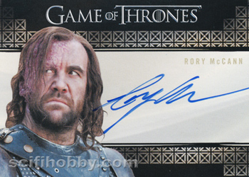 Rory McCann as The Hound Autograph card