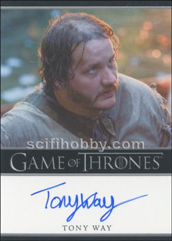Tony Way as Dontos Hollard Autograph card