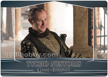 Tycho Nestoris GOLD Valyrian Steel Expansion Parallel Metal card