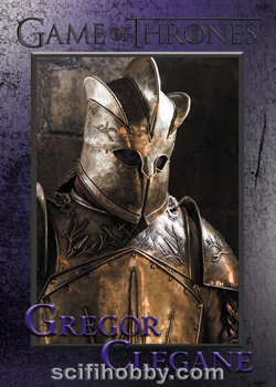 Ser Gregor Clegane Base card