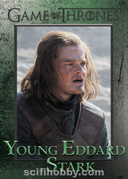Young Eddard Stark Base card