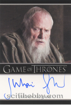 Julian Glover as Grand Maester Pycelle Autograph card