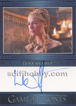 Lena Headey as Cersei Lannister Autograph card