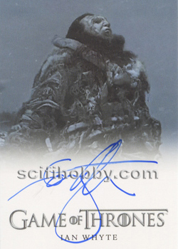 Ian Whyte as Wun Wun Autograph card