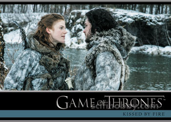 Kissed By Fire Base card