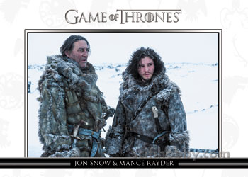 Jon Snow and Mance Rayder Game of Thrones: Relationships