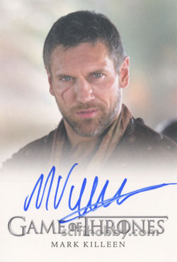 Mark Killeen as Mero Autograph card