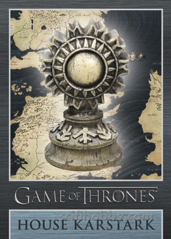 Karstark Game of Thrones Map Marker Sigil