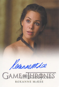 Roxanne McKee as Doreah Autograph card