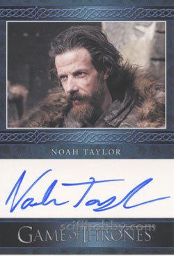 Noah Taylor as Locke Autograph card