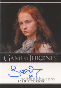 Sophie Turner as Sansa Stark Autograph card