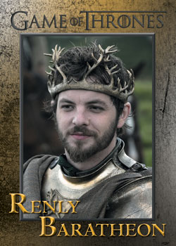 Renly Baratheon Base card