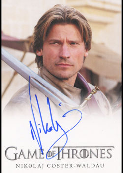 Nikolaj Coster-Waldau as Jaime Lannister Autograph card
