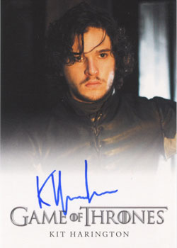 Kit Harington as Jon Snow Autograph card