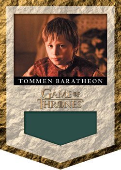 Tommen Baratheon Game of Thrones Relic card