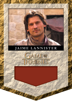 Jaime Lannister Game of Thrones Relic card