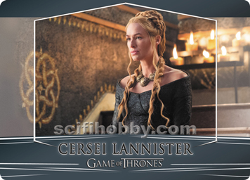 Cersei Lannister Metal Character card