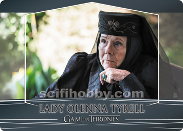 Lady Olenna Tyrell GOLD Metal Parallel Character card