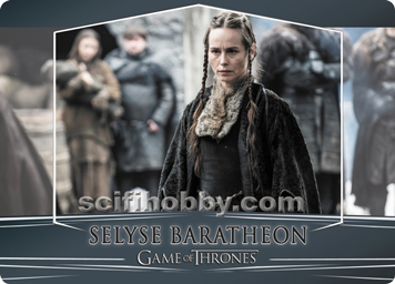Selyse Baratheon GOLD Metal Parallel Character card