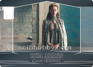 Lysa Arryn Metal Character card