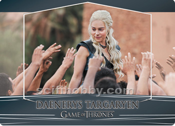 Daenerys Targaryen Alternate Metal Card Rittenhouse Rewards Card