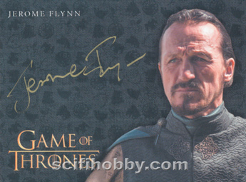 Jerome Flynn as Bronn Gold Autograph card