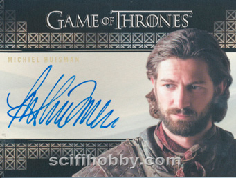 Michiel Huisman as Daario Naharis Valyrian Autograph card