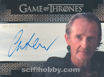 Anton Lesser as Qyburn Valyrian Autograph card