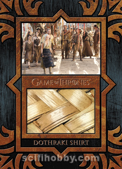 Dothraki Shirt Relic card