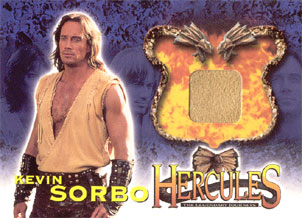 Kevin Sorbo as Hercules Costume Card Base card