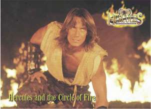 Hercules and the Circle of Fire Base card