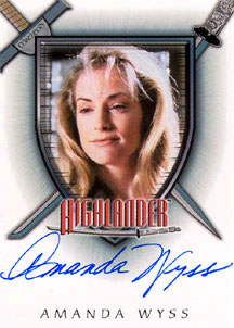 Amanda Wyss as Randi MacFarland Autograph card
