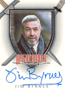 Jim Byrnes as Joe Dawson Autograph card