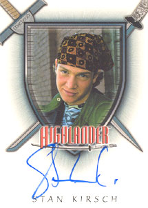 Stan Kirsch as Richie Ryan Autograph card