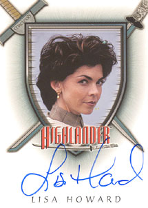 Lisa Howard as Dr. Anne Lindsey Autograph card