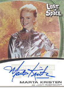 Marta Kristen as Judy Robinson Autograph card