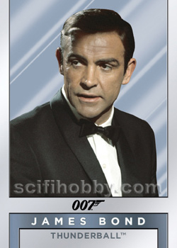 James Bond and Largo from Thunderball 007 Double-Sided