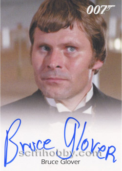 Bruce Glover as Mr. Wint in Diamond Are Forever Autograph card