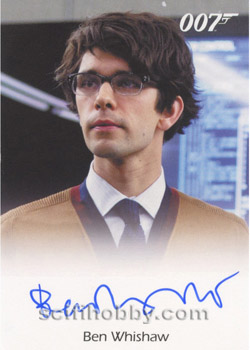 Ben Whishaw as Q in Skyfall Autograph card