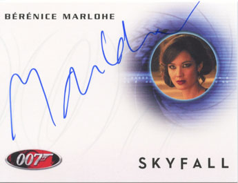 Berenice Marlohe Autograph card